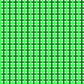 Green black check squre textile design