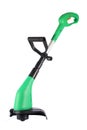 Green and black lawn weed trimmer cutter