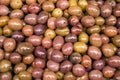 Green and black olives Royalty Free Stock Photo