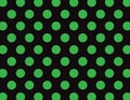 Green And Black Polka Dot Background