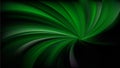 Green and Black Spiral Rays Background Illustration Royalty Free Stock Photo