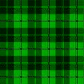 Green Tartan Wool Material Royalty Free Stock Photo