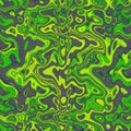 Green and black wavy pattern abstract marble effect wallpaper design background Royalty Free Stock Photo