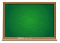 Green blackboard