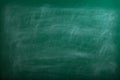 Green blackboard,empty chalkboard with copy space for chalk text Royalty Free Stock Photo
