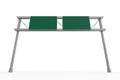 Green Blank Freeway Sign