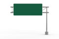 Green Blank Freeway Sign