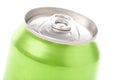 Green blank soda can