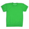 Green blank t-shirt (Clipping path)