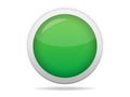 Green blank web button