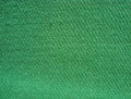 Green blanket texture closeup