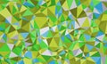 Green and blue abstract polygonal mosaic background. Vector illustration Royalty Free Stock Photo