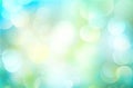 Green blue blurred background. Royalty Free Stock Photo