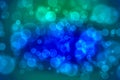 green blue bubble divine dimension bokeh blur absract