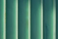 Green and blue metal fence background Royalty Free Stock Photo