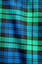 Green Blue Plaid Background