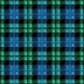 Green and blue stylized checkered background for prints, fabrics, designs, clothes Royalty Free Stock Photo