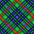 Green and blue stylized checkered background for prints, fabrics, designs, clothes Royalty Free Stock Photo