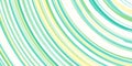 Green blue yellow awesome colorful rounding pattern. Abstract school education design. Cool sun shining creative. Colored curves Royalty Free Stock Photo