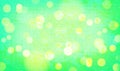 Green bokeh background for seasonal, holidays, celebrations and various design works Royalty Free Stock Photo