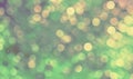 Green bokeh background for seasonal, holidays, event celebrations and various design works Royalty Free Stock Photo