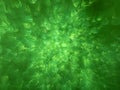 Green bokeh holiday textured glitter background. Blurred abstract holiday background Royalty Free Stock Photo