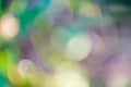 Green bokeh lights abstract background Royalty Free Stock Photo