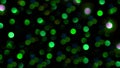 Green bokeh lights,texture circles on a black background,beautiful photo wallpapers Royalty Free Stock Photo