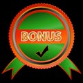 Green bonus icon