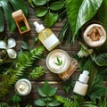 Green Botanical Skincare Collection