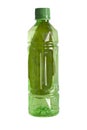 Green bottle clipping path Royalty Free Stock Photo