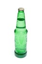Green bottle of water. Royalty Free Stock Photo