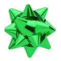 Green bow Royalty Free Stock Photo