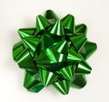 Green bow Royalty Free Stock Photo