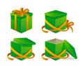 Green box Royalty Free Stock Photo