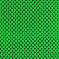 Green breathable porous poriferous material for air ventilation with holes. Sportswear material nylon texture. Square Royalty Free Stock Photo