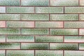 green brickstone wall background Royalty Free Stock Photo