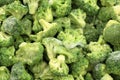 Green broccoli background Royalty Free Stock Photo