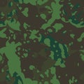 Green and brown forest camouflage Royalty Free Stock Photo