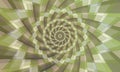 Green brown spiral background for wallpapers