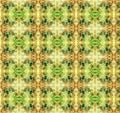 Green and brown wallpaper