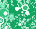 Green bubble Royalty Free Stock Photo