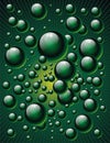 Green bubbles