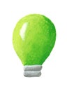 Green bulb Royalty Free Stock Photo