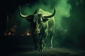 Green bull business. Generate Ai