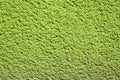 Green bumpy wall