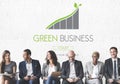 Green Business Conservation Responsibility Eco Concept Royalty Free Stock Photo