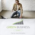 Green Business Conservation Responsibility Eco Concept Royalty Free Stock Photo