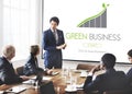 Green Business Conservation Responsibility Eco Concept Royalty Free Stock Photo