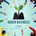 Green Business Ecology Environment Concept Royalty Free Stock Photo